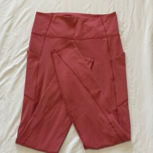 Salmon PureLux Fabletics Leggings